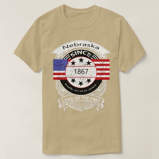 Nebraska12  T-Shirt (Design vorne)