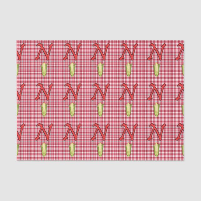 Nebraska 10lb Tissue Paper Seidenpapier (Vorderseite)