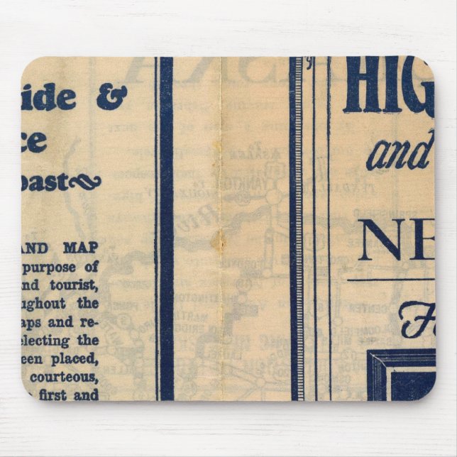 Nebraska Autobahn Mousepad (Vorne)