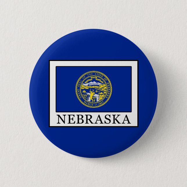 Nebraska Button (Vorderseite)