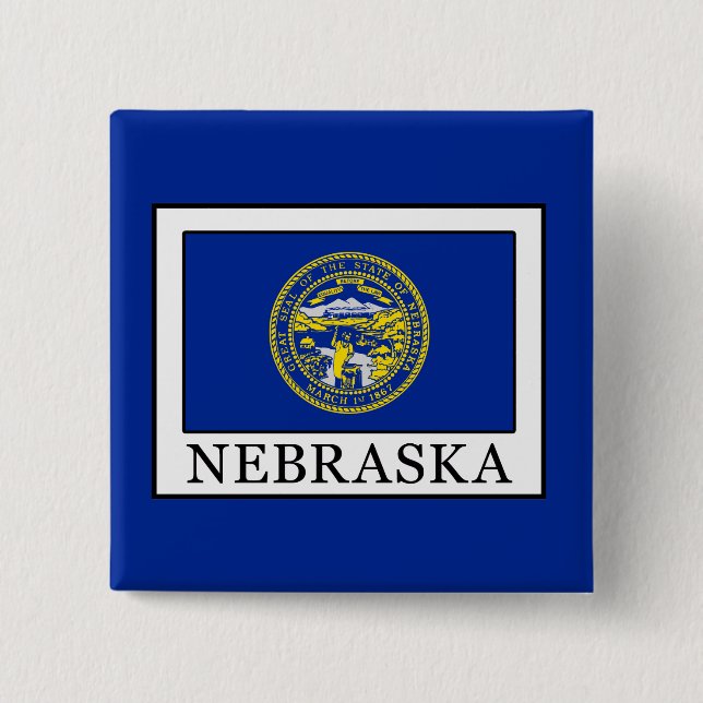 Nebraska Button (Vorderseite)