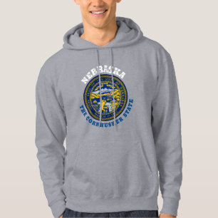 NEBRASKA CORNHUSKER STAAT FLAG HOODIE