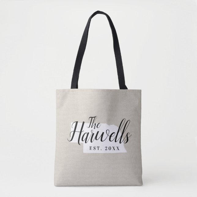 Nebraska Famille Monogram Sac fourre-tout (Devant)