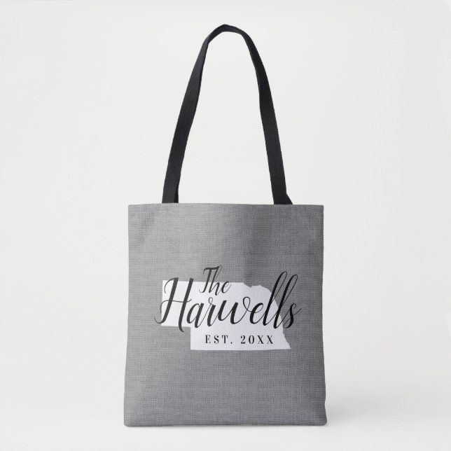 Nebraska Famille Monogram Sac fourre-tout (Devant)