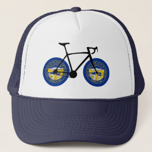 Nebraska Flag Cycling Truckerkappe
