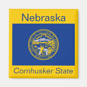 Nebraska-Flaggen-Magnet Magnet
