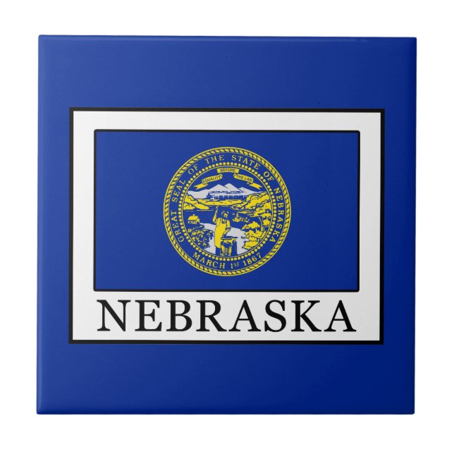 Nebraska Fliese (Vorderseite)