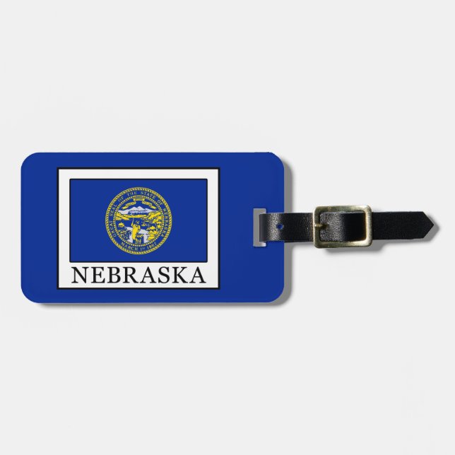 Nebraska Gepäckanhänger (Vorderseite horizontal)