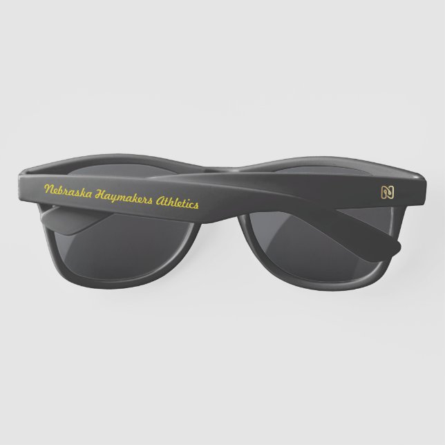 Nebraska Haymakers Sonnenbrille (Rückseite)