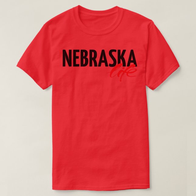 Nebraska Life T-Shirt (Design vorne)