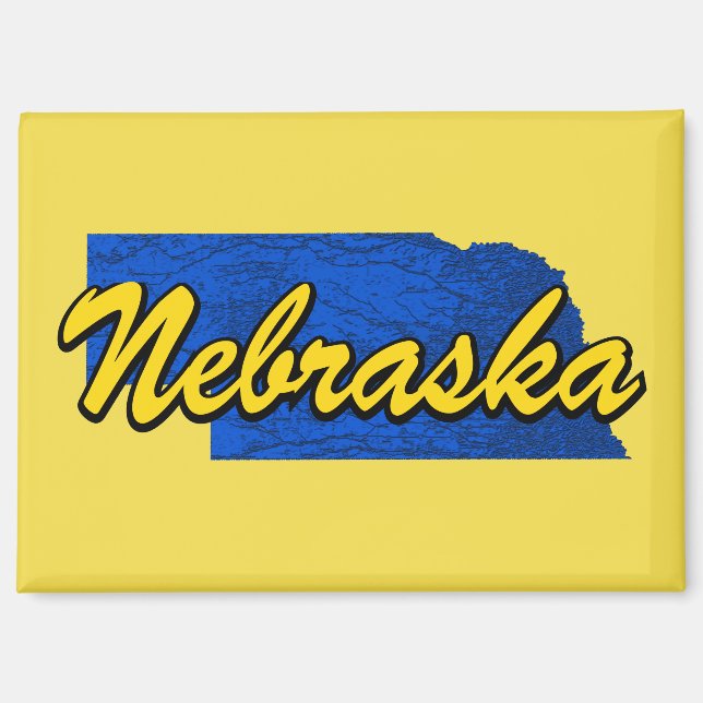 Nebraska Magnet (Vorderseite)