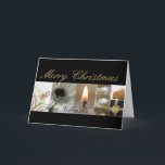 Nebraska Merry Christmas Collage Card Feiertagskarte<br><div class="desc">Erstellt aus einem Original Studio Porto Sabbia Foto! Diese Black,  White & Gold Weihnachtskarte ist für verschiedene (Familien-)Beziehungen,  alle US-Staaten und in verschiedenen Sprachen erhältlich.</div>