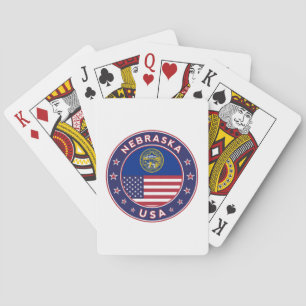 Nebraska, Nebraska-Telefongehäuse, Nebraska-Aufkle Spielkarten