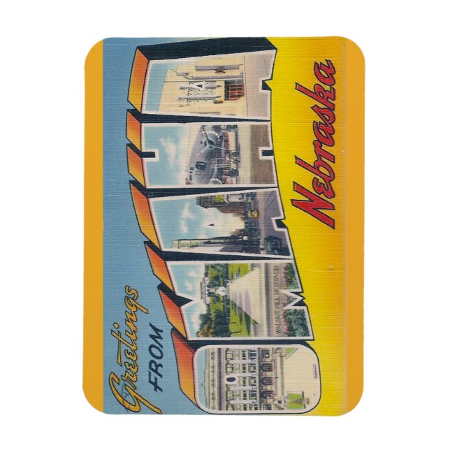 Nebraska, Omaha Magnet (Vertikal)