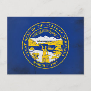 Nebraska Postkarte