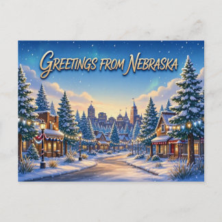 NEBRASKA Postkarte