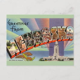 Nebraska Postkarte