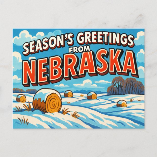 NEBRASKA Postkarte (Vorderseite)