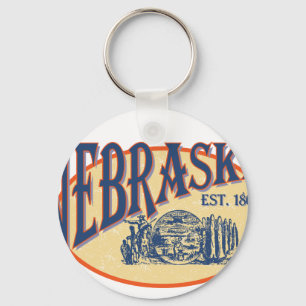 Nebraska Schlüsselanhänger