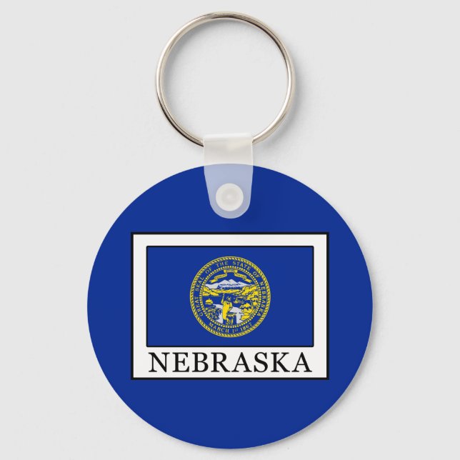 Nebraska Schlüsselanhänger (Vorderseite)