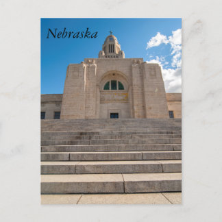 Nebraska Staat Hauptstadt Postkarte