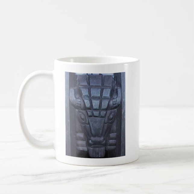 Nebraska-Staats-Hauptstadts-Deko-Bison Kaffeetasse (Links)