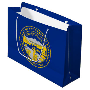 Nebraska Staatsflagge Große Geschenktüte