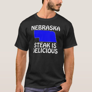 Nebraska - Steak ist lecker T-Shirt