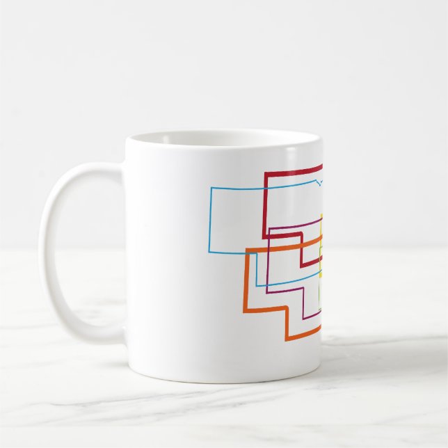 Nebraska-Stolz Kaffeetasse (Links)