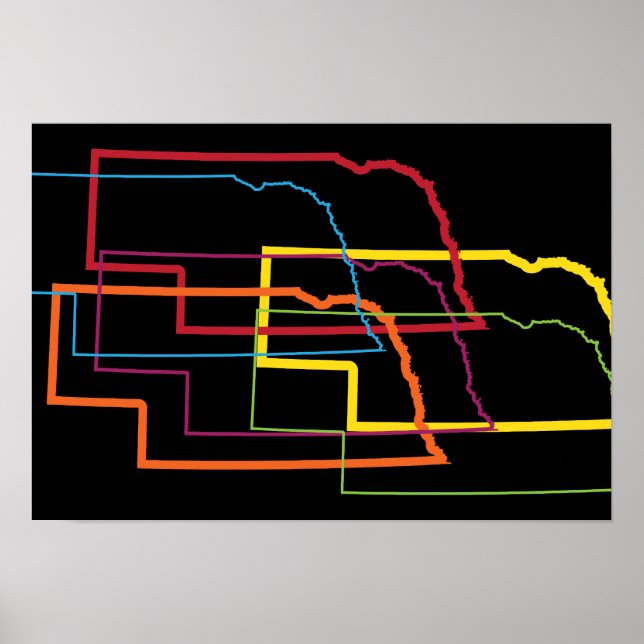Nebraska-Stolz Poster (Vorne)