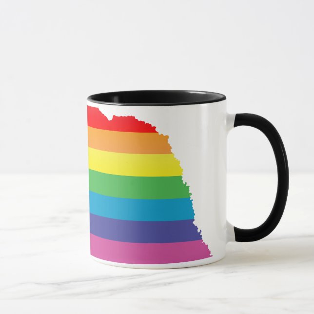 Nebraska-Stolz Tasse (Rechts)