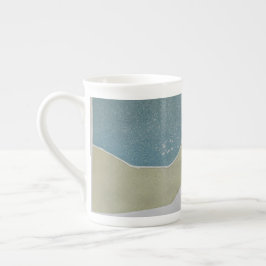 "Nebraska to Kansas" Kaffee Bassie Prozellantasse
