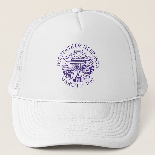 Nebraska Truckerkappe (Vorderseite)