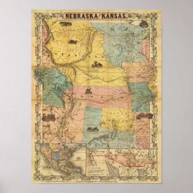 Nebraska und Kansas 2 Poster (Vorne)
