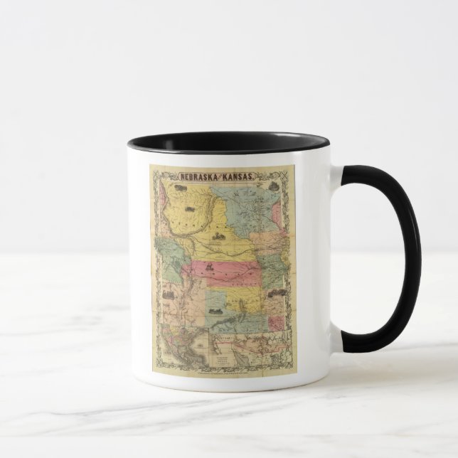 Nebraska und Kansas 2 Tasse (Rechts)