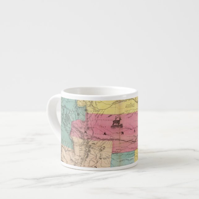 Nebraska und Kansas 3 Espressotasse (Vorderseite Links)