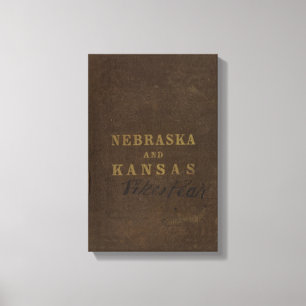 Nebraska und Kansas 5 Leinwanddruck