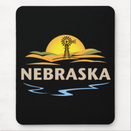 Nebraska USA Mousepad