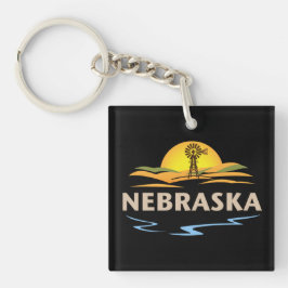 Nebraska USA Schlüsselanhänger