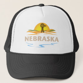 Nebraska USA Truckerkappe