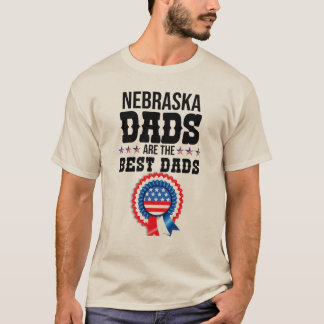 Nebraska-Väter sind die besten Väter T-Shirt