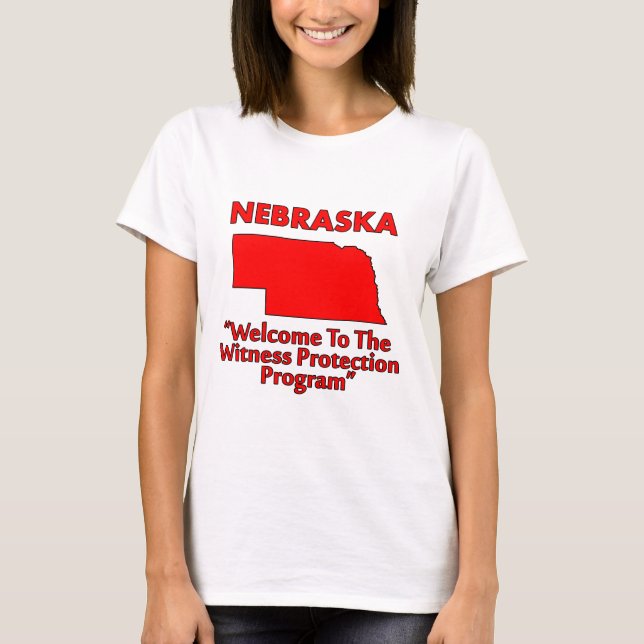 Nebraska - Zeugenschutzprogramm T-Shirt (Vorderseite)