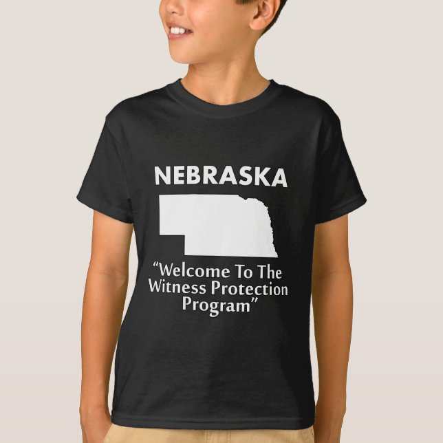 Nebraska - Zeugenschutzprogramm T-Shirt (Vorderseite)