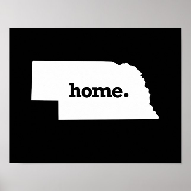 NEBRASKA ZUHAUSE STAAT -.png Poster (Vorne)