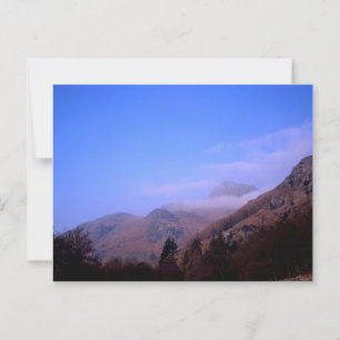 Nebst den Pikes der Langdale Postkarte