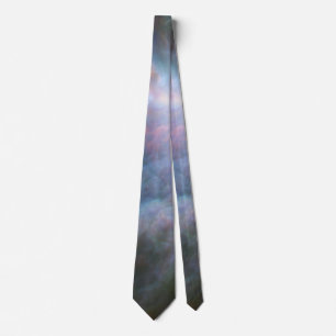 Nebula Astrophysik Light Blue Orion's Rainbow Krawatte