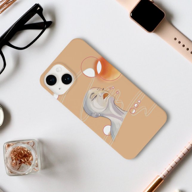 Nebula Attack und galaktische Perlenkette Case-Mate iPhone 14 Hülle (Von Creator hochgeladen)