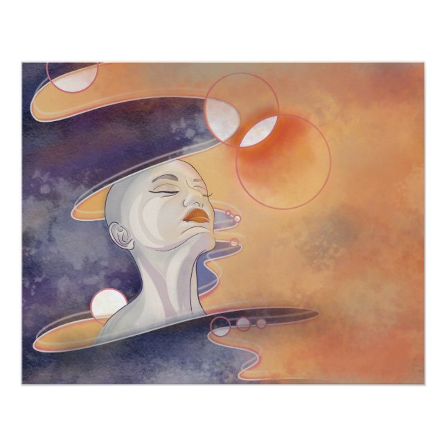 Nebula Attack und galaktische Perlenkette Poster (Vorderseite)