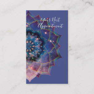 Nebula Bloom   Mandala Terminkarte