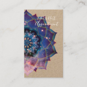 Nebula Bloom   Mandala Terminkarte
